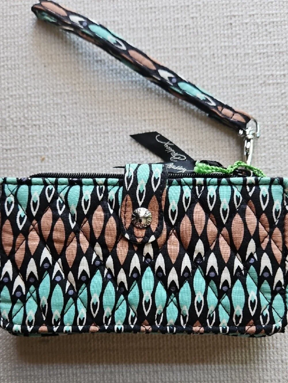 Vera Bradley Quilted Wristlet Wallet - Picture 2 of 15